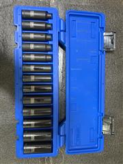 CORNWELL TOOLS BLUE POWER CBPI2M 13 PC DEEPWELL METRIC SOCKET SET WITH CASE